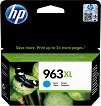 Касета с мастило за принтер HP 963 XL Cyan - 1600 страници -