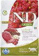 Суха храна за котки за поддържане на уринарния тракт N&D Urinary - 0.3 ÷ 5 kg, с патешко, киноа, червена боровинка и лайка, от серията Quinoa, в зряла възраст - храна