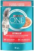 Пауч за кастрирани котки Purina ONE Sterilcat - 85 и 4 x 85 g, със сьомга и моркови в сос, за над 1 година - храна