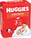 Пелени Huggies Little Movers 3 - 78 броя, за бебета 4-9 kg, на тема 101 далматинци - продукт