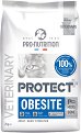 Суха храна за котки с наднормено тегло и диабет Pro-Nutrition Obesite - 2 и 8 kg, от серията Protect Cat, в зряла възраст - храна