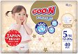 Пелени GOO.N Premium Soft 5 XL - 40 броя, за бебета 12-20 kg - продукт