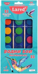 Акварелни бои Lared — 21 цвята
