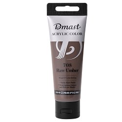 Акрилна боя Deli Acrylic Color — 708 Umber, 75 мл от серията Dmast