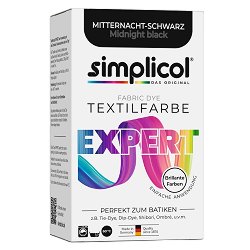 Текстилна боя Simplicol Expert — Midnight black, 150 г