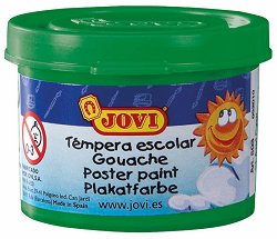 Темперни бои Jovi — тъмно зелен, 5 броя х 35 мл