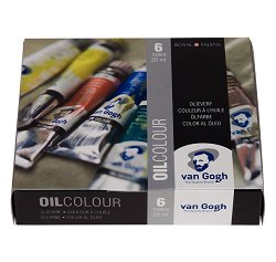 Маслени бои Royal Talens — 6 цвята x 20 мл от серията Van Gogh