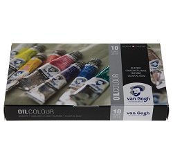 Маслени бои Royal Talens — 10 цвята x 20 мл от серията Van Gogh