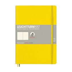 Тефтер с меки корици - Notebook Composition — lemon, В5 с редове