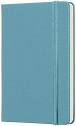 Джобно тефтерче - Classic — светло син, 9 х 14 см, с широки редове