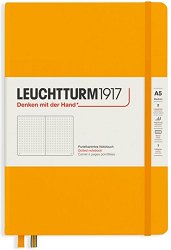 Тефтер с твърди корици Leuchtturm1917 Medium — rising sun, A5, на точки от серията Rising Colors