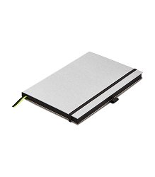 Тефтер с ластик Lamy — черен, А5, с квадратчета