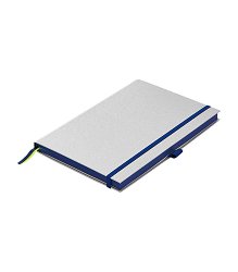 Тефтер с ластик Lamy — син, А5, с квадратчета