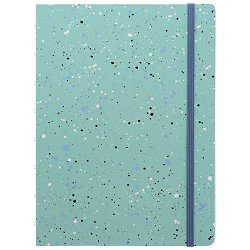 Тефтер със спирала Filofax — мента, A5, с широки редове от колекцията Expressions