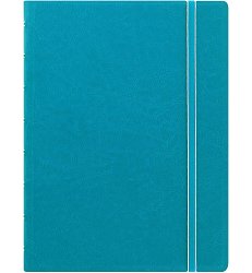 Тефтер Filofax — аква, A5, с редове от колекцията Classic