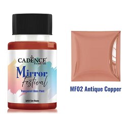 Боя за стъкло CADENCE Mirror Festival — Antique Copper, 50 мл