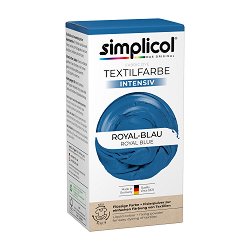 Течна текстилна боя Simplicol Intensive — Royal blue