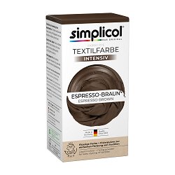 Течна текстилна боя Simplicol Intensive — Espresso brown