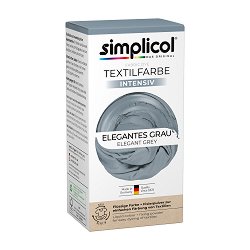 Течна текстилна боя Simplicol Intensive — Elegant grey