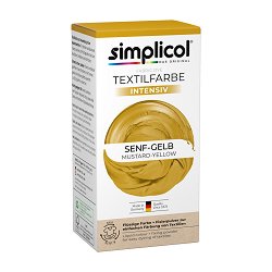 Течна текстилна боя Simplicol Intensive — Mustard yellow