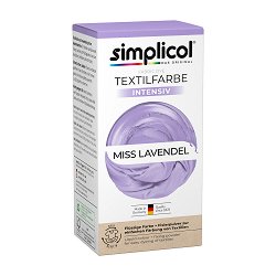 Течна текстилна боя Simplicol Intensive — Miss Lavendel