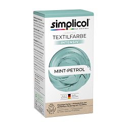 Течна текстилна боя Simplicol Intensive — Mint petrol