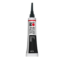 Контур за стъкло и порцелан Marabu — 073 black - 20 мл