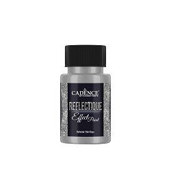 Акрилна боя CADENCE Reflectique — Silver, 50 мл