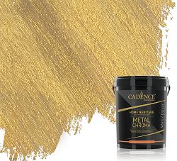 Текстурна боя с металиков ефект CADENCE Metal Chroma — Bright Gold, 2,5 л