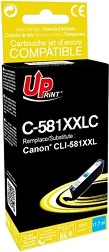 Касета с мастило за принтер UPrint C-581XXL Cyan - 850 страници