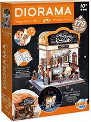 Диорама от дърво Пекарна - Buki France - Творчески комплект от серията Maquette En Bois — 68073