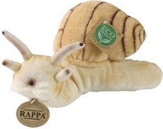 Еко плюшен охлюв - Rappa - С дължина 24 cm — 242920