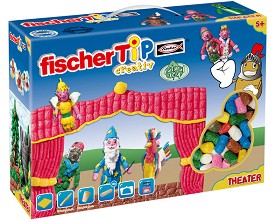 Еко конструктор Fischer Tip Creativ - Куклен театър — 520392