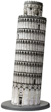 Наклонената кула в Пиза - 3D пъзел от 216 части — Ravensburger 12557