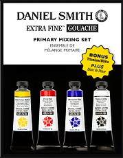 Гваш бои Daniel Smith Extra Fine Gouache - 4 цвята x 15 мл