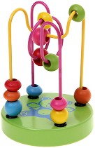 Дървен лабиринт Andreu toys - Мече - От серията Лабиринт — 16333