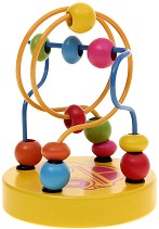 Дървен лабиринт Andreu toys - Автомобил - От серията Лабиринт — 16333