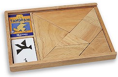 Танграм - Занимателна дървена игра — Andreu Toys 16301