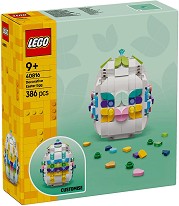 LEGO Iconic - Декоративно великденско яйце - Детски конструктор — 40816