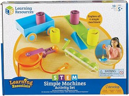 Прости машини Learning Resources - Образователен комплект по механика — LER2824