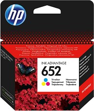 Касета с мастило за принтер HP 652 Color - 200 страници