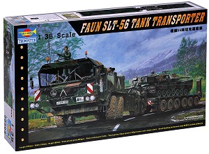 Танков транспортьор - Faun Elephant SLT-56 - Сглобяем модел — Trumpeter 00203