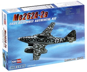 Изтребител - Messerschmitt Me262A-2a - Сглобяем авиомодел — Hobby Boss 80248