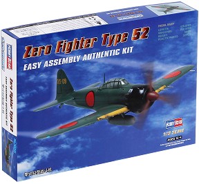 Бомбардировач - A6M5 Zero Fighter - Сглобяем авиомодел — Hobby Boss 80241