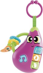 Музикална играчка с гризалка Патладжан - Lisciani Giochi — 109890
