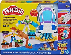 Комплект с моделин Космически творения - Play-Doh - Творчески комплект на тема Играта на Играчките — G2319