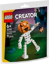 LEGO Creator - Забавен скелет за Хелоуин - Детски конструктор — 30717