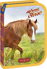 Несесер с ученически пособия - Ars Una - От серията My Sweet Horse — 53573582