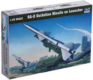 Военна ракетна установка - SA-2 - Сглобяем модел — Trumpeter 00206