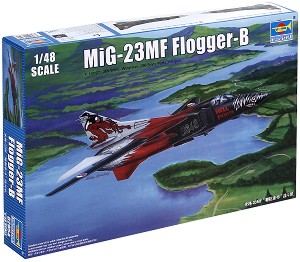 Съветски изтребител - MiG-23MF "Flogger-B" - Сглобяем модел — Trumpeter 02854